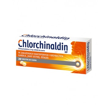 Chlorchinaldin VP 2mg 20 tabletek do ssania