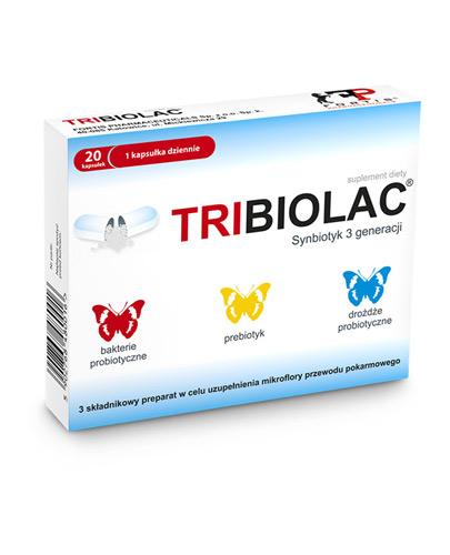 Tribiolac - 20 kaps. - cena, opinie, wskazania  zdjęcie