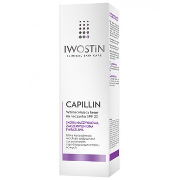 IWOSTIN CAPILLIN Krem na naczynka SPF20 lekka konsystencja - 40 ml