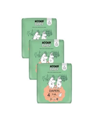 Moomin Baby 4 Maxi pieluszki 7-14 kg, 126 sztuk zdjęcie