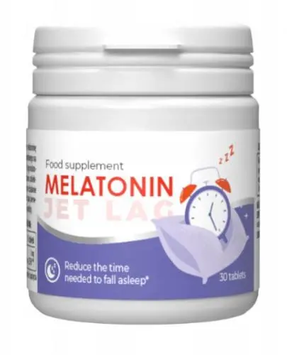 Melatonina Jet-Lag, tabletki, 30 sztuk zdjęcie