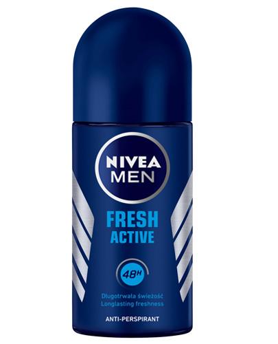 NIVEA MEN FRESH ACTIVE Antyperspirant w kulce 48h - 50 ml - cena, opinie, właściwości  zdjęcie
