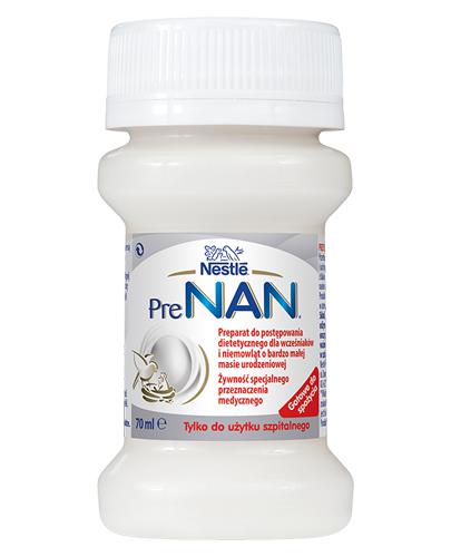 Nestle PreNan Mleko dla wcześniaków i niemowląt o małej masie urodzeniowej - 70 ml - cena, opinie, właściwości zdjęcie