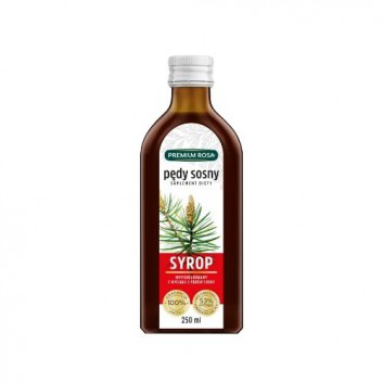 Premium Rosa Syrop z wyciągu pędów sosny - 250 ml - cena, opinie, stosowanie
