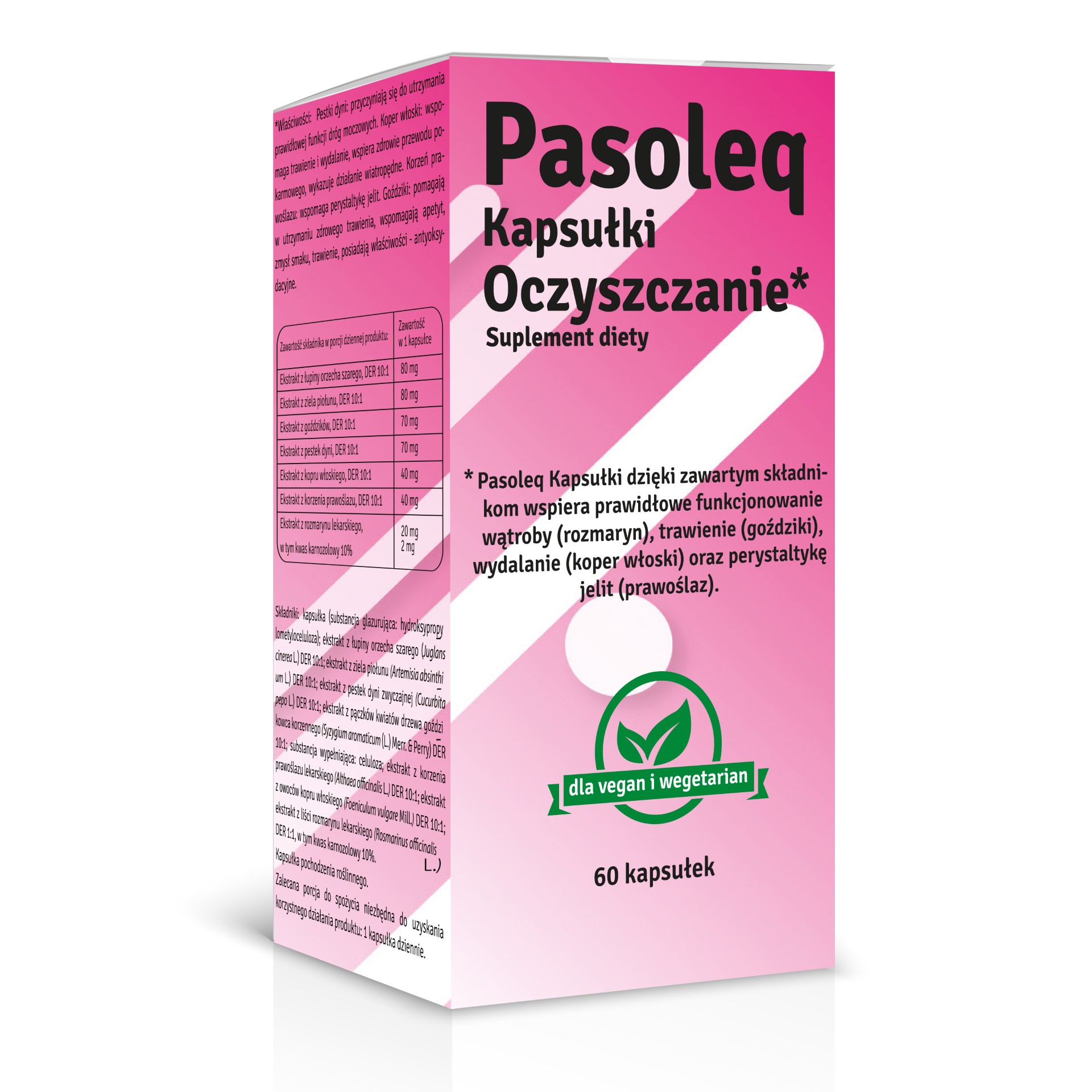 Pasoleq Kapsułki, kapsułki, 60 sztuk zdjęcie