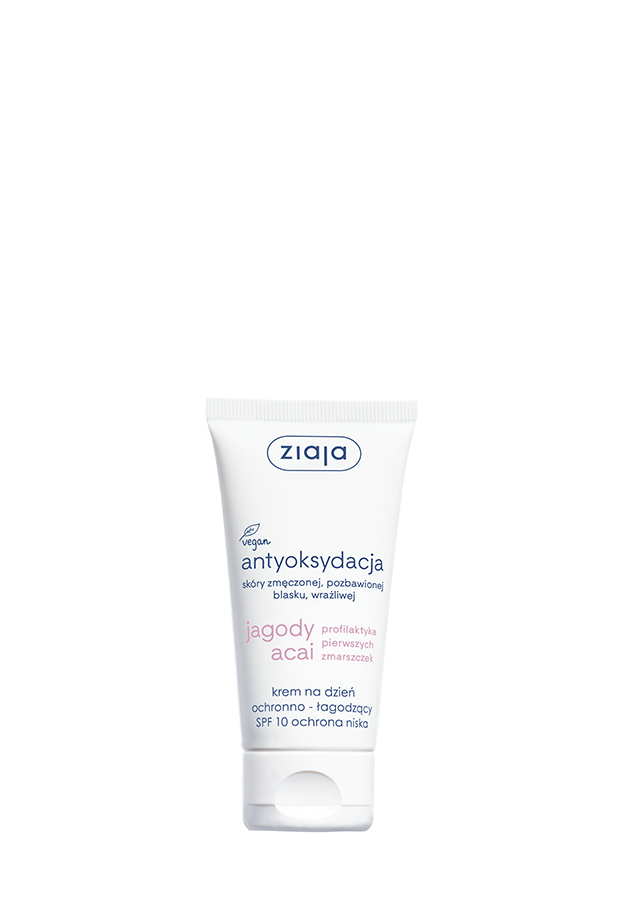 Ziaja Antyoksydacja krem na dzień ochronno-łagodzący SPF 10 ochrona niska 50 ml zdjęcie