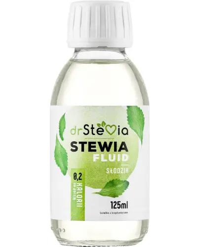 drStevia słodzik na bazie stewii w płynie z kroplomierzem 125 ml zdjęcie