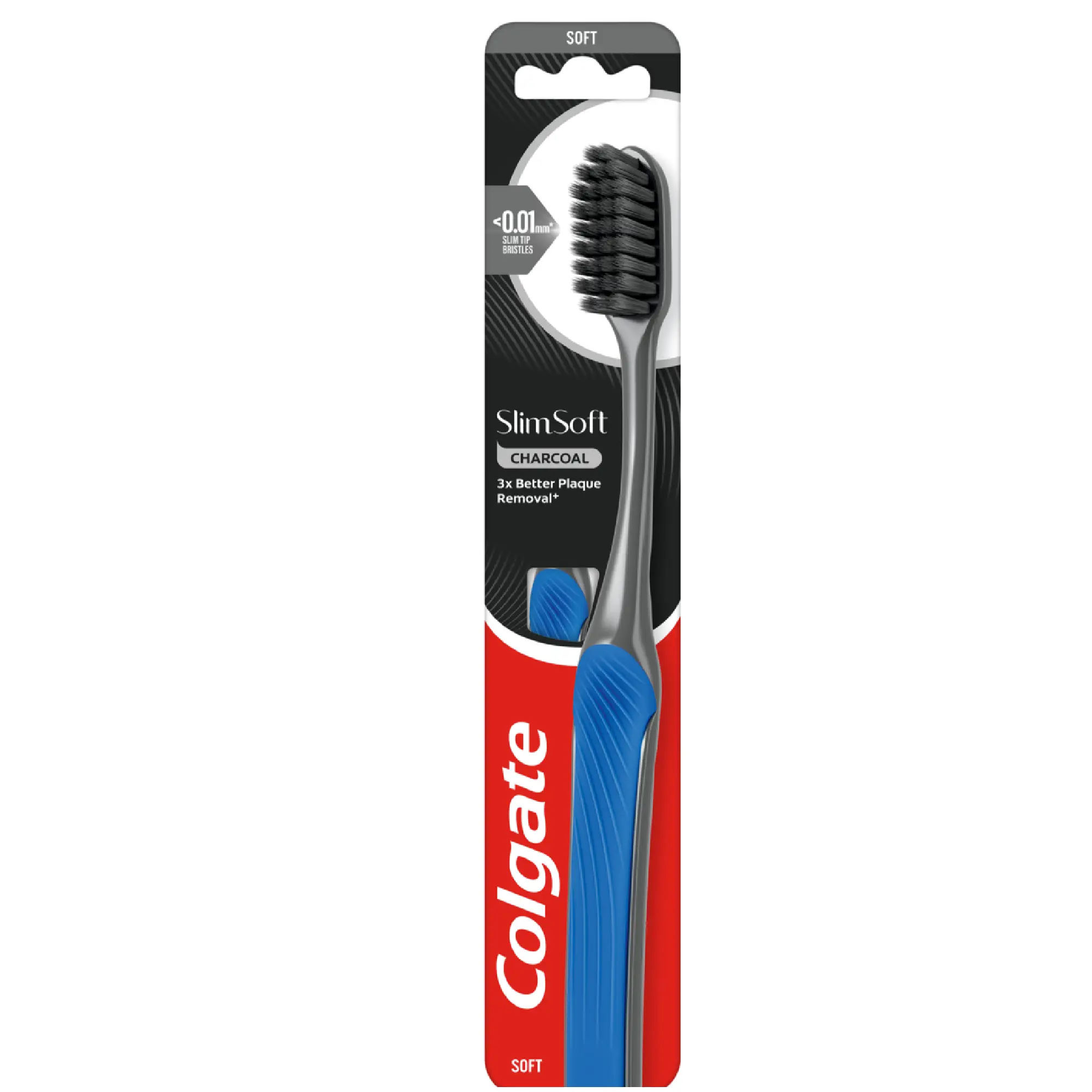 Colgate Slim Soft Charcoal Szczoteczka do zębów, 1 sztuka zdjęcie