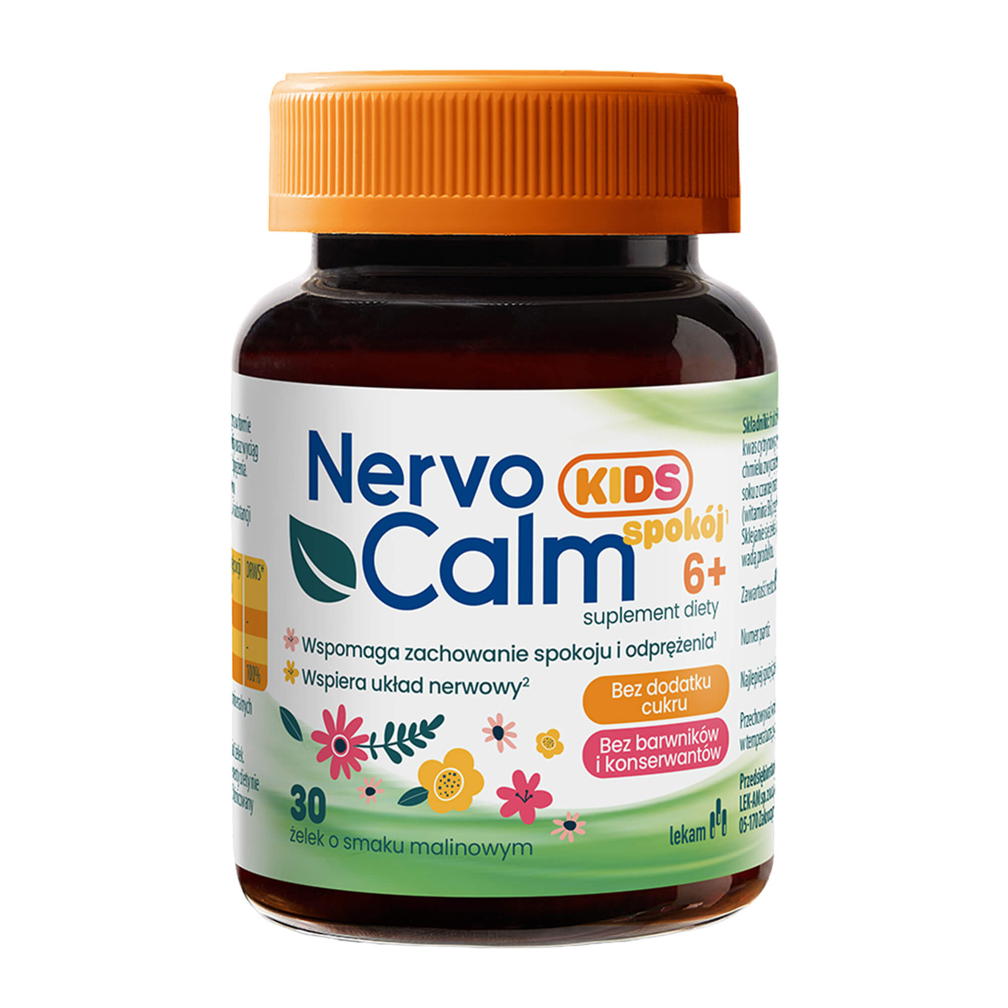 Nervo Calm, Kids Spokój, żelki, 30 sztuk zdjęcie