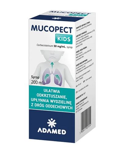 Mucopect Kids 50 mg/ml syrop 200 ml zdjęcie