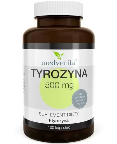 Medverita Tyrozyna 500mg 100 kapsułek zdjęcie