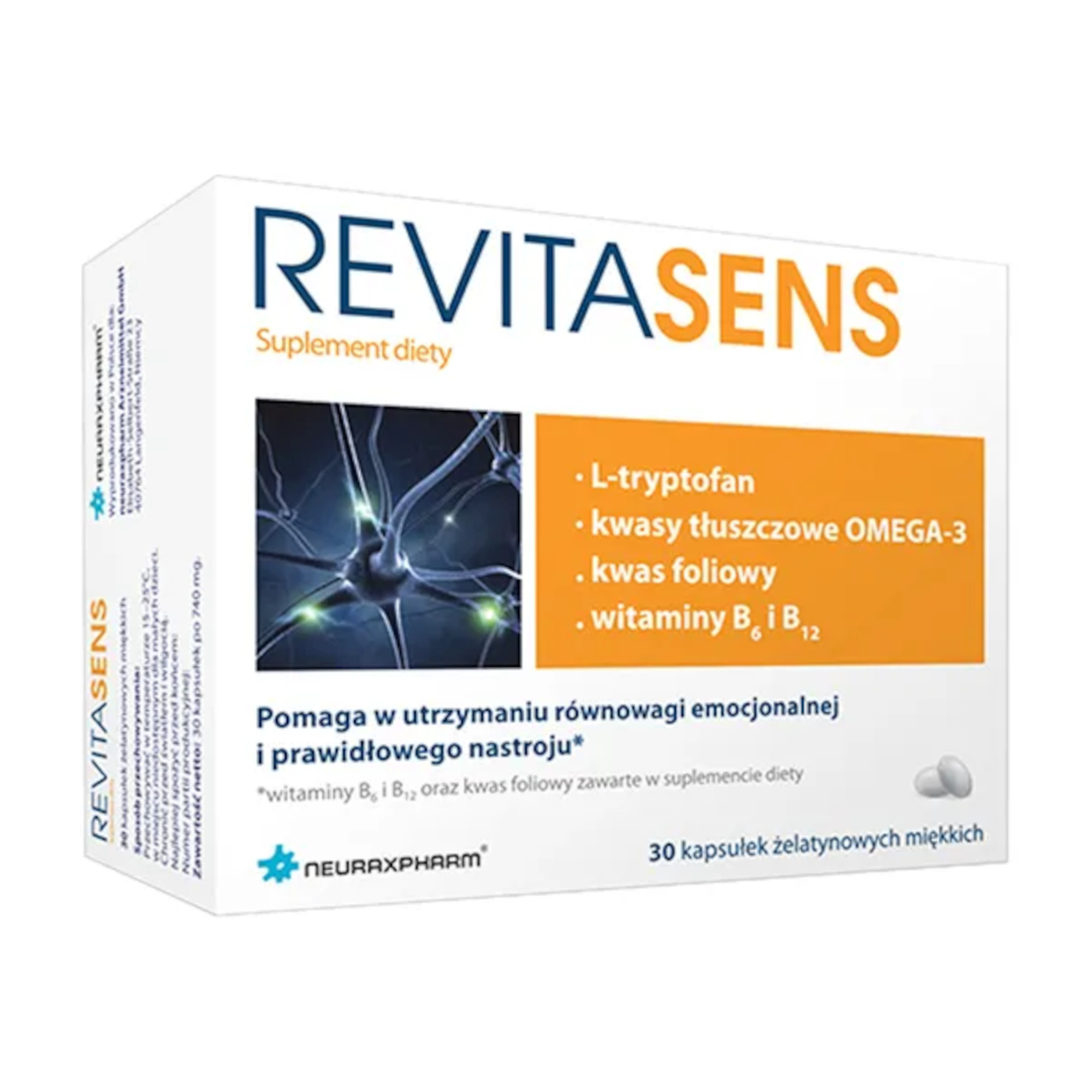 Revitasens 30 kapsułek zdjęcie