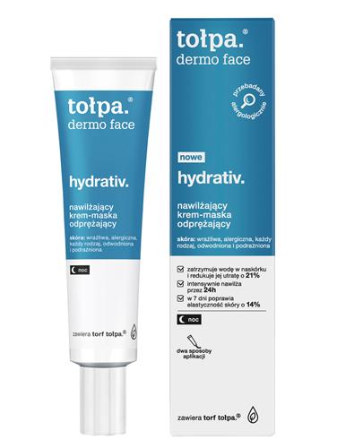 Tołpa Dermo Face Hydrativ nawilżający krem-maska nawilżający na noc 40 ml zdjęcie