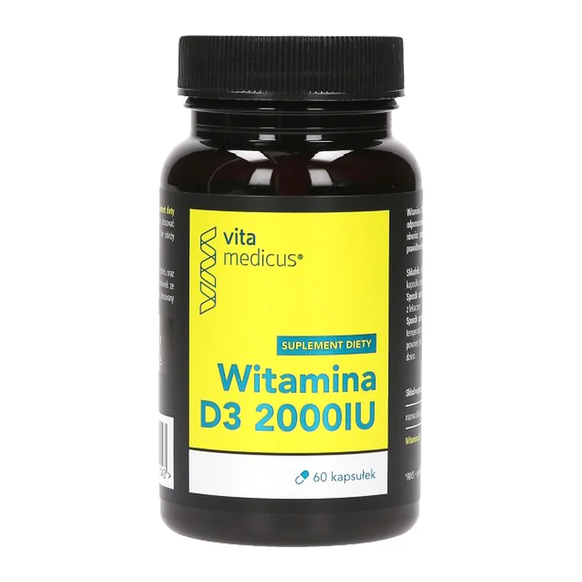 VitaMedicus witamina D3 2000UI, 60 kapsułek