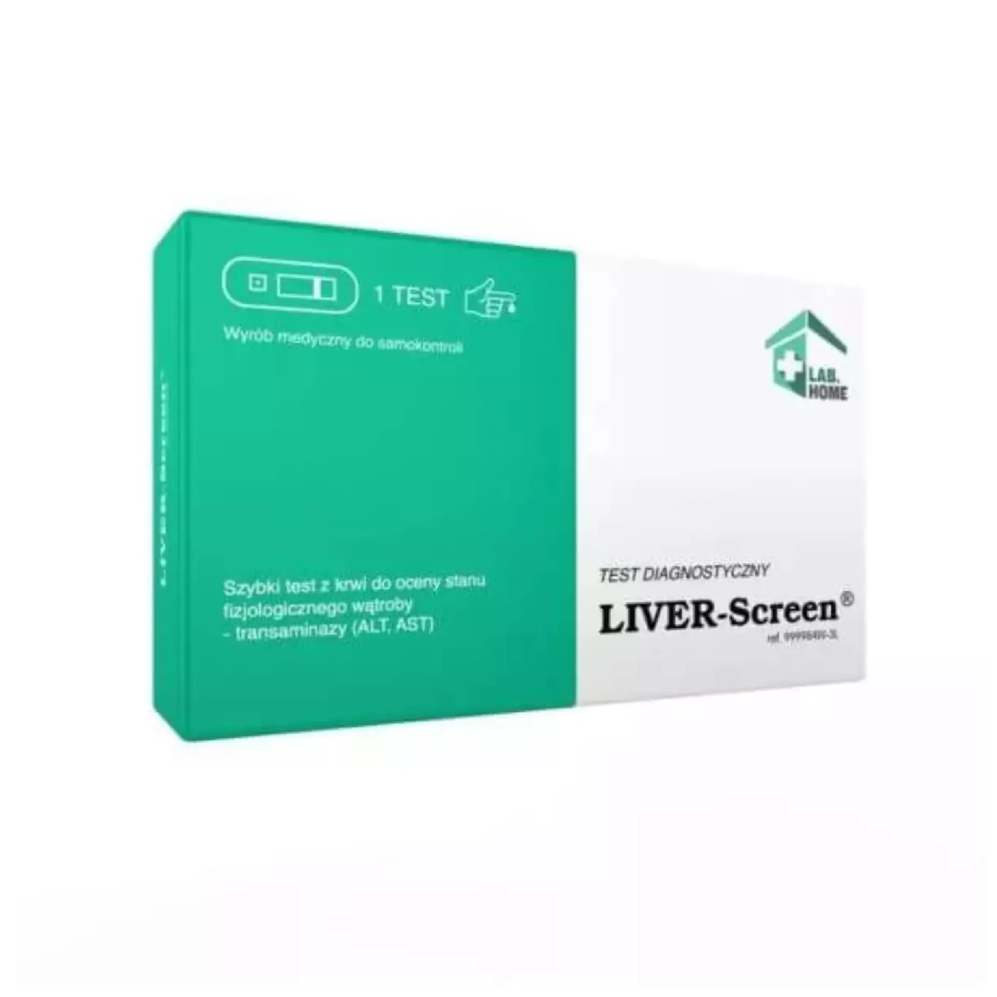 LIVER-SCREEN Szybki test na wątrobę. Profilaktyka zdrowia wątroby, 1 sztuka zdjęcie