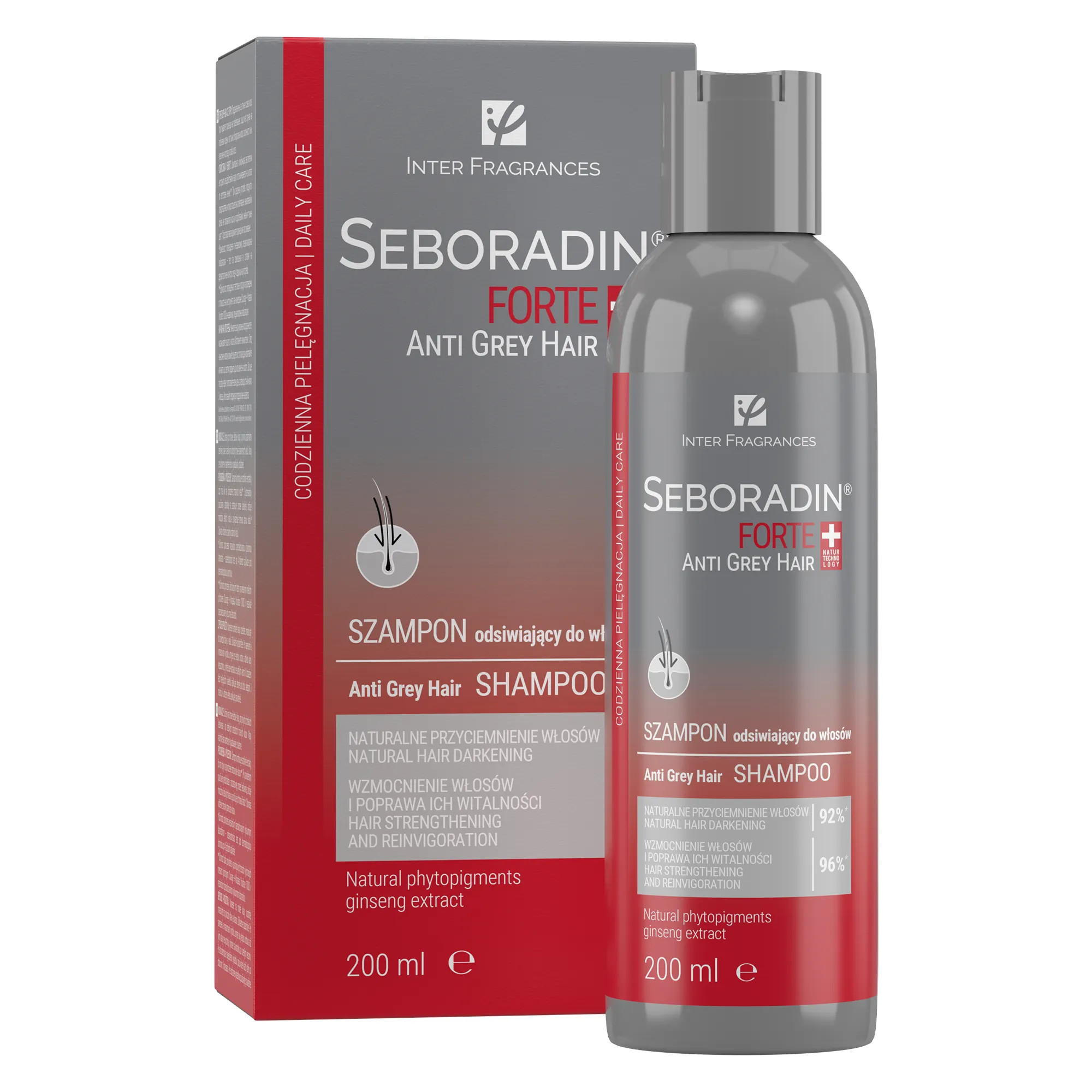 Seboradin Forte Szampon odsiwiający, 200 ml zdjęcie