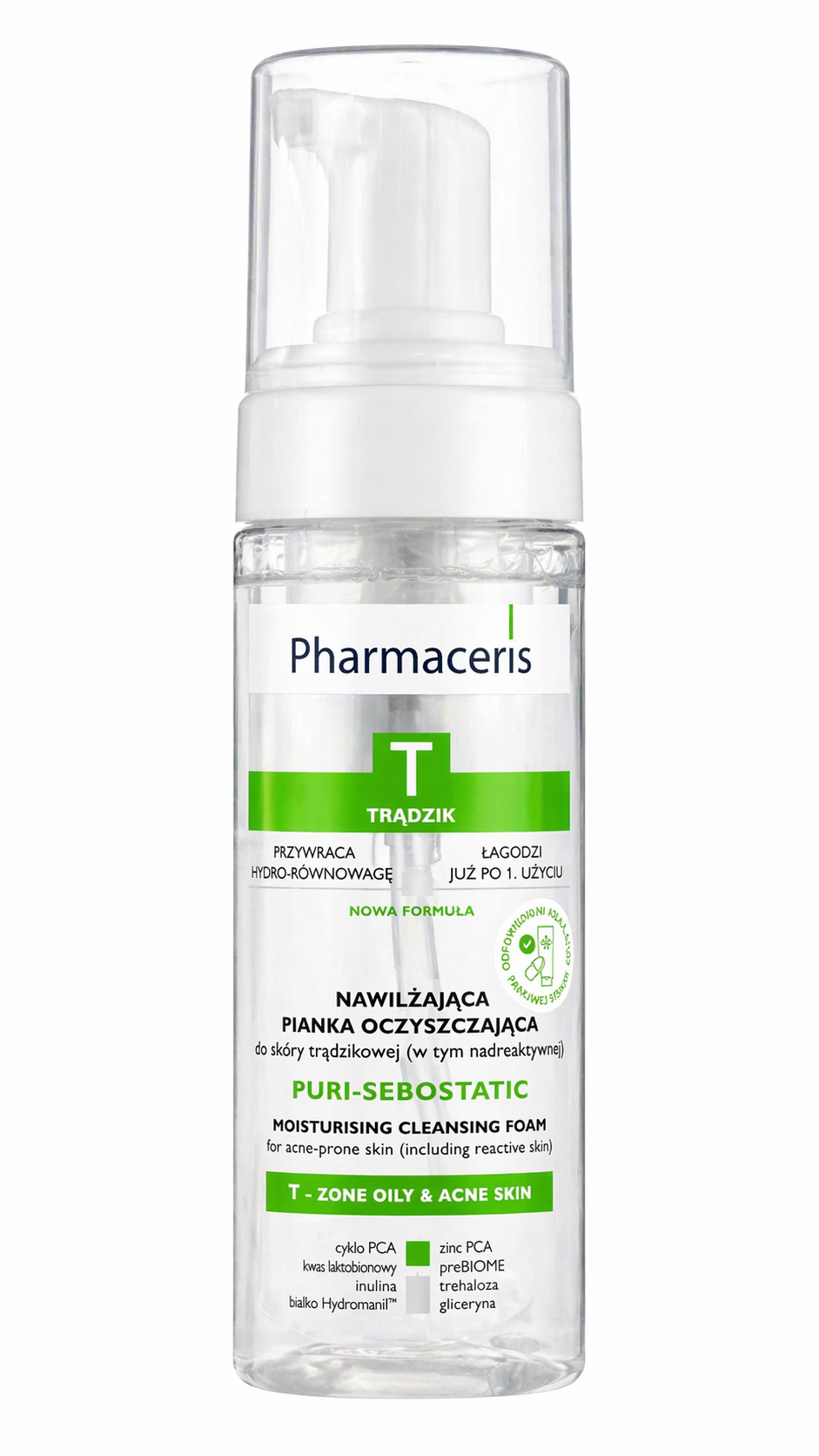 Pharmaceris T Puri-Sebostatic, pianka głęboko oczyszczająca, 150 ml zdjęcie