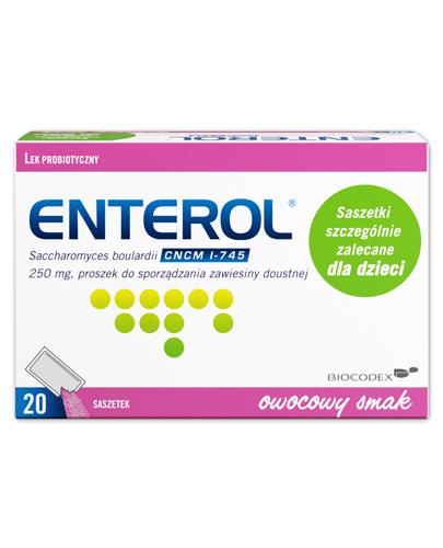 Enterol 250 mg, 20 saszetek zdjęcie