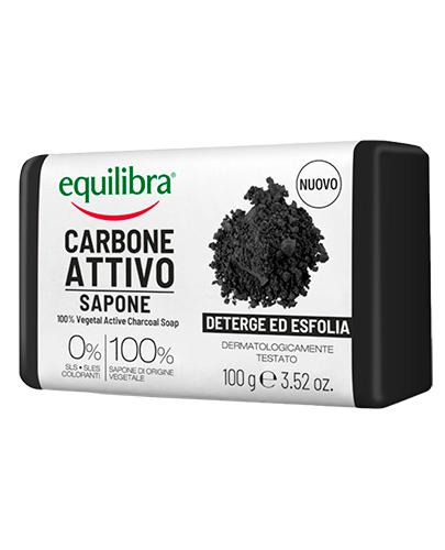 EQUILIBRA CARBONE ATTIVO Mydło oczyszczające, 100 g, cena, wskazania, opinie zdjęcie
