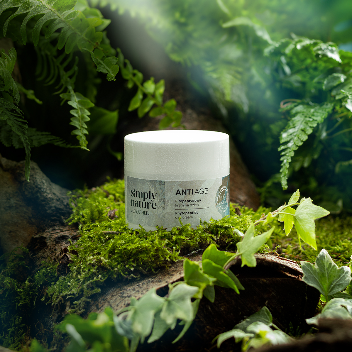 Clochee Simply Nature Fitopeptydowy krem na dzień, 50 ml