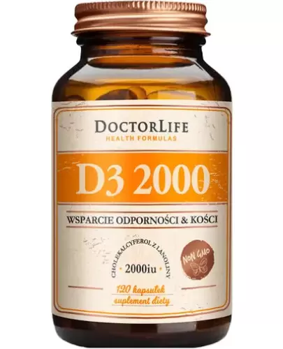 Doctor Life D3 2000 120 kapsułek zdjęcie
