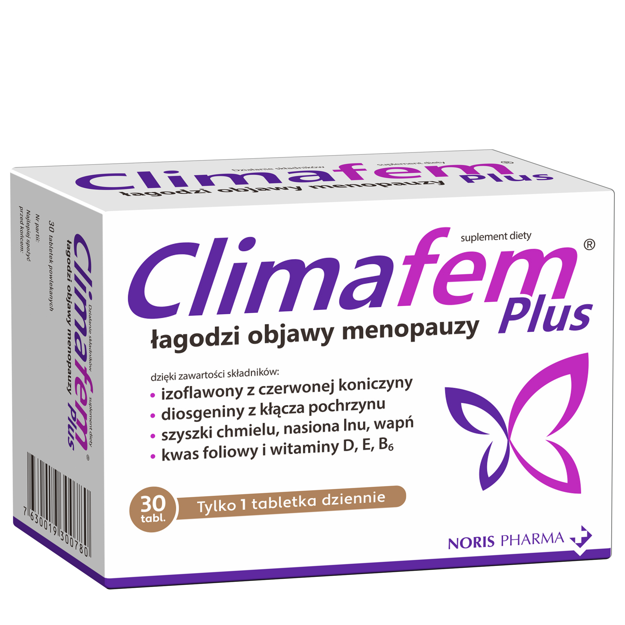 Climafem Plus 30 tabletek zdjęcie