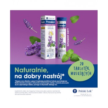 Prenalen Positive Mama, 20 tabletek musujących