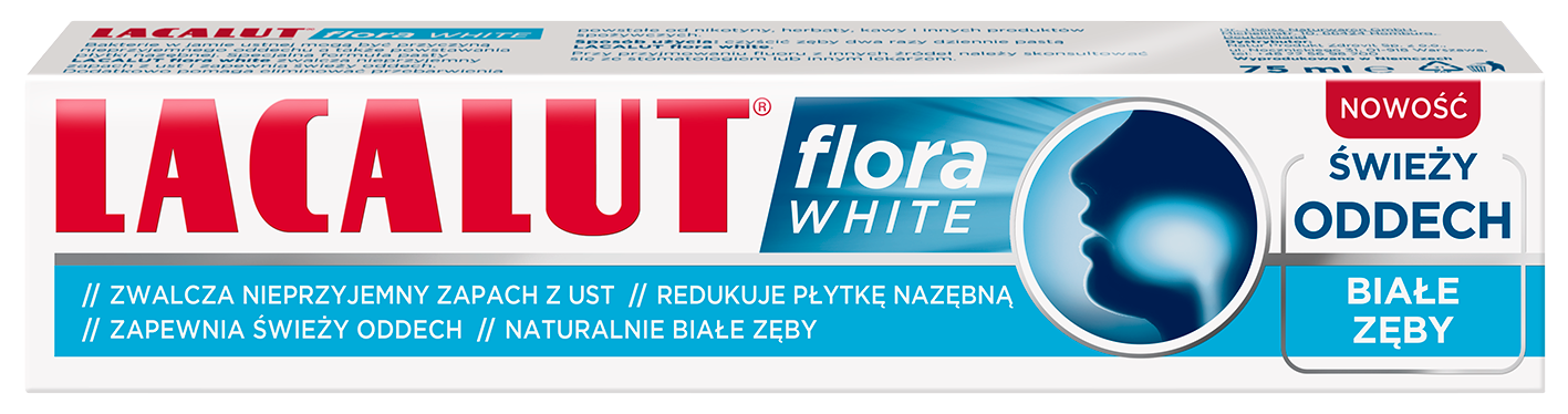 Lacalut Flora White, pasta do zębów, 75 ml zdjęcie