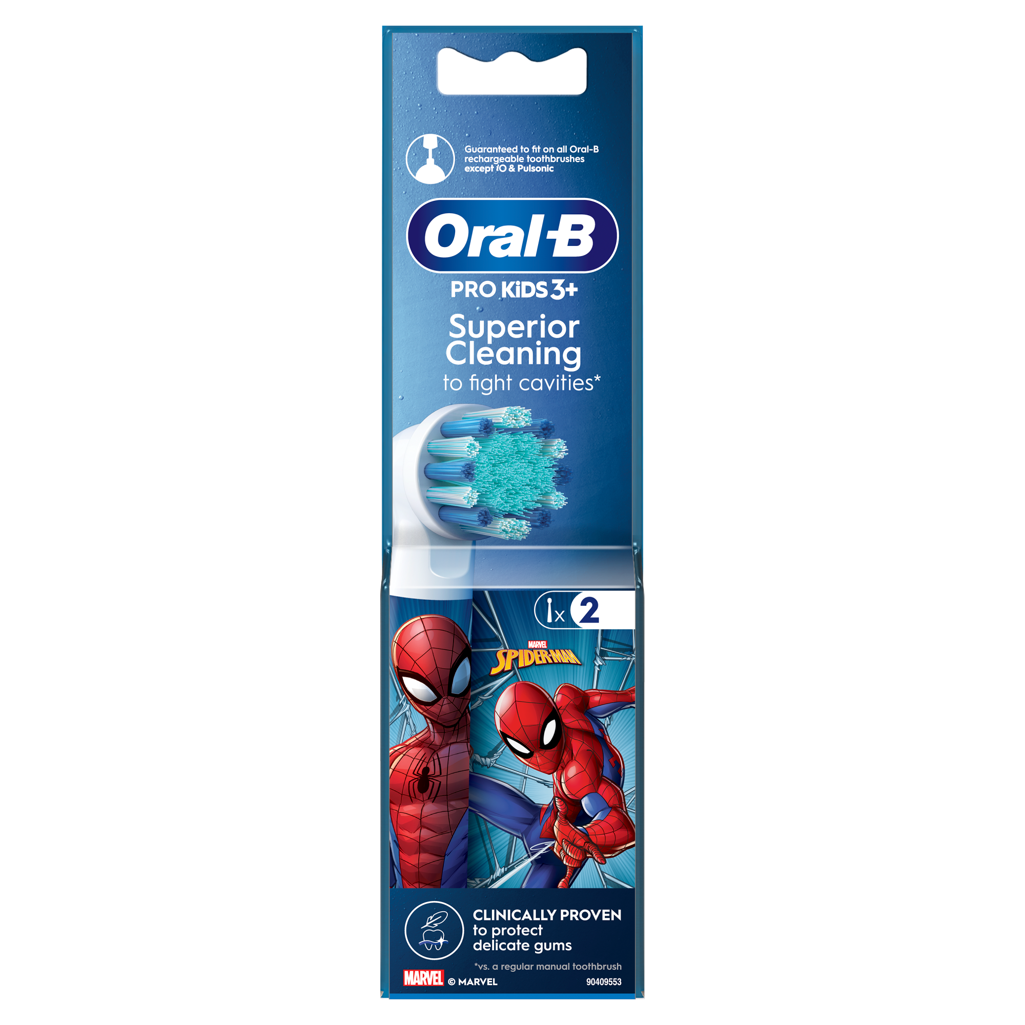 Oral-B Kids Końcówki do szczoteczek elektrycznych, 2 sztuki zdjęcie