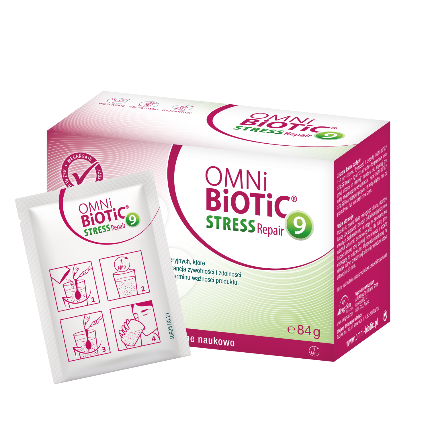 Omni-Biotic Stress Repair 9, proszek, 28 saszetek