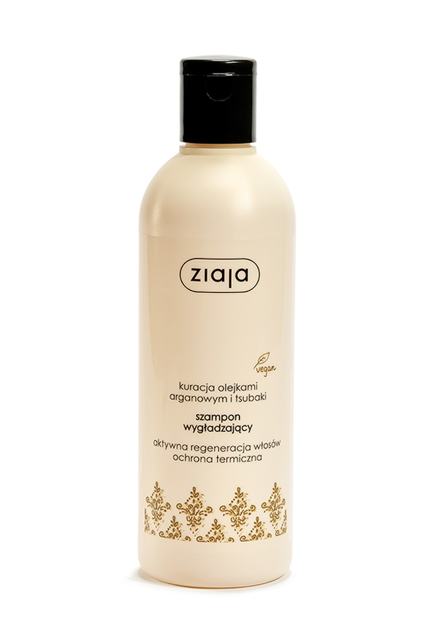 Ziaja Kuracja olejkami arganowym i tsubaki szampon wygładzający 300 ml zdjęcie