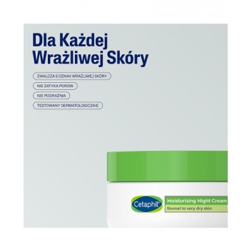 Cetaphil Krem nawilżający na noc 48 ml