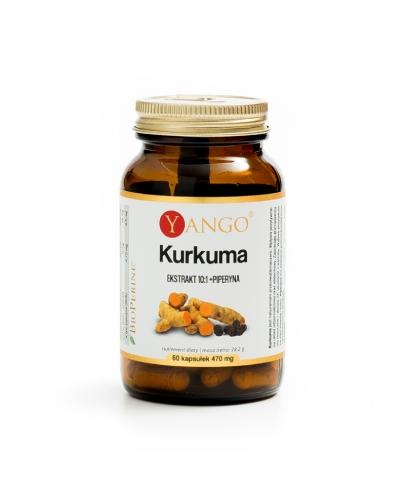Yango Kurkuma ekstrakt + piperyna 60 kapsułek zdjęcie