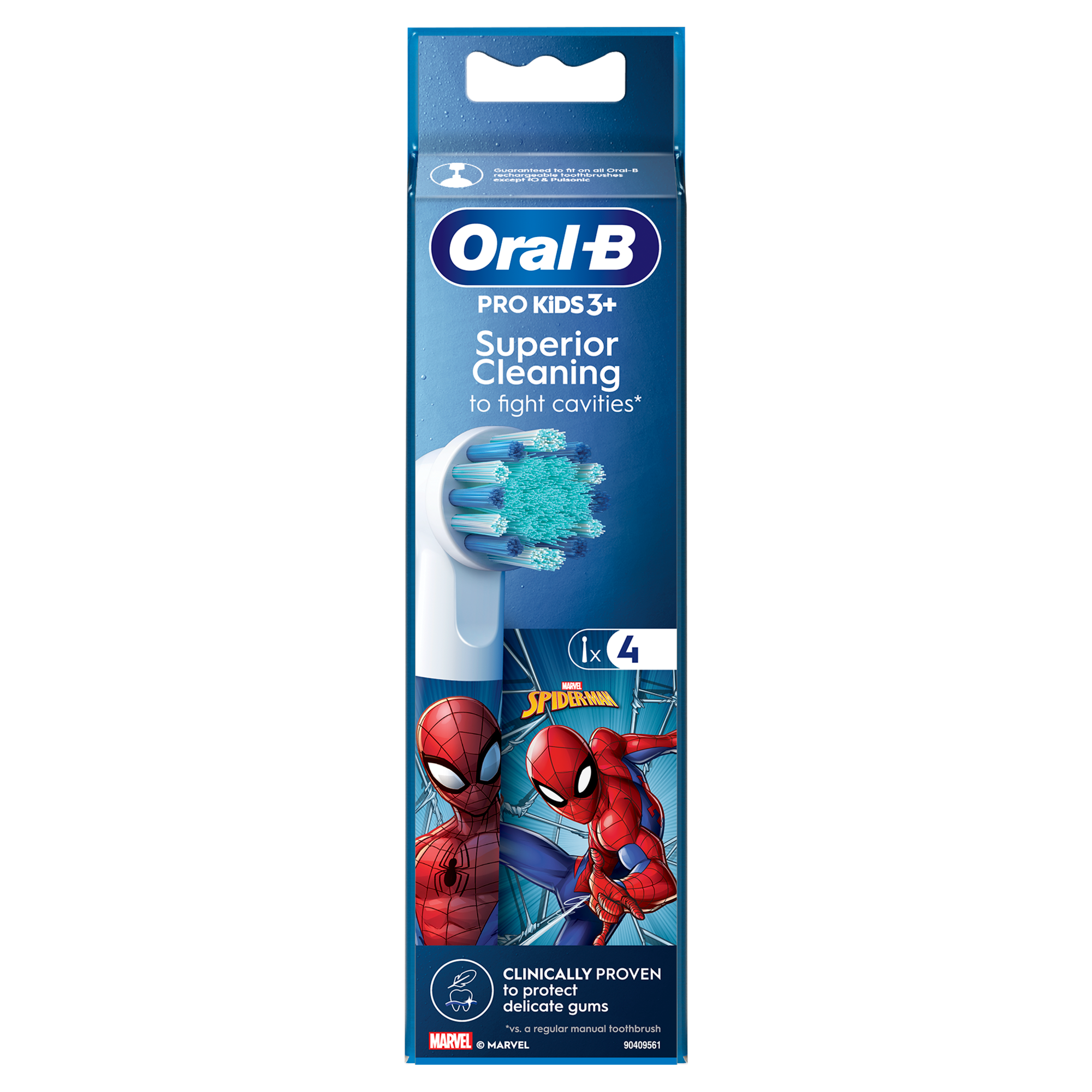 Oral-B Kids Końcówki do szczoteczek elektrycznych, 4 sztuki zdjęcie