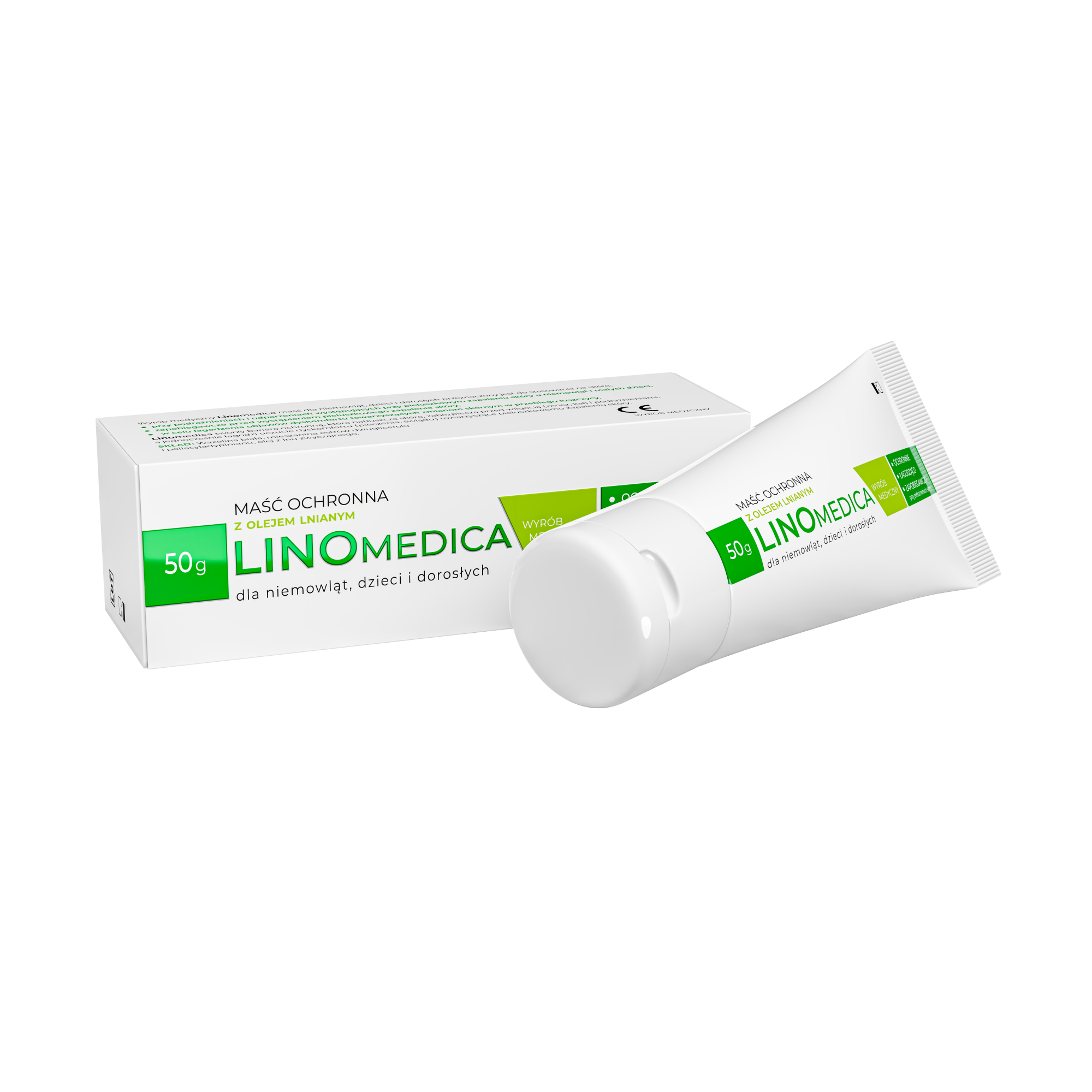 Linomedica Maść ochronna z olejem lnianym 50 g zdjęcie