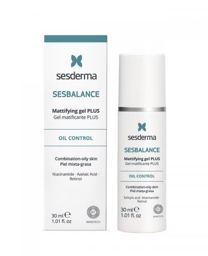 SESDERMA SESBALANCE Żel matujący PLUS kontrola sebum, 30 ml zdjęcie
