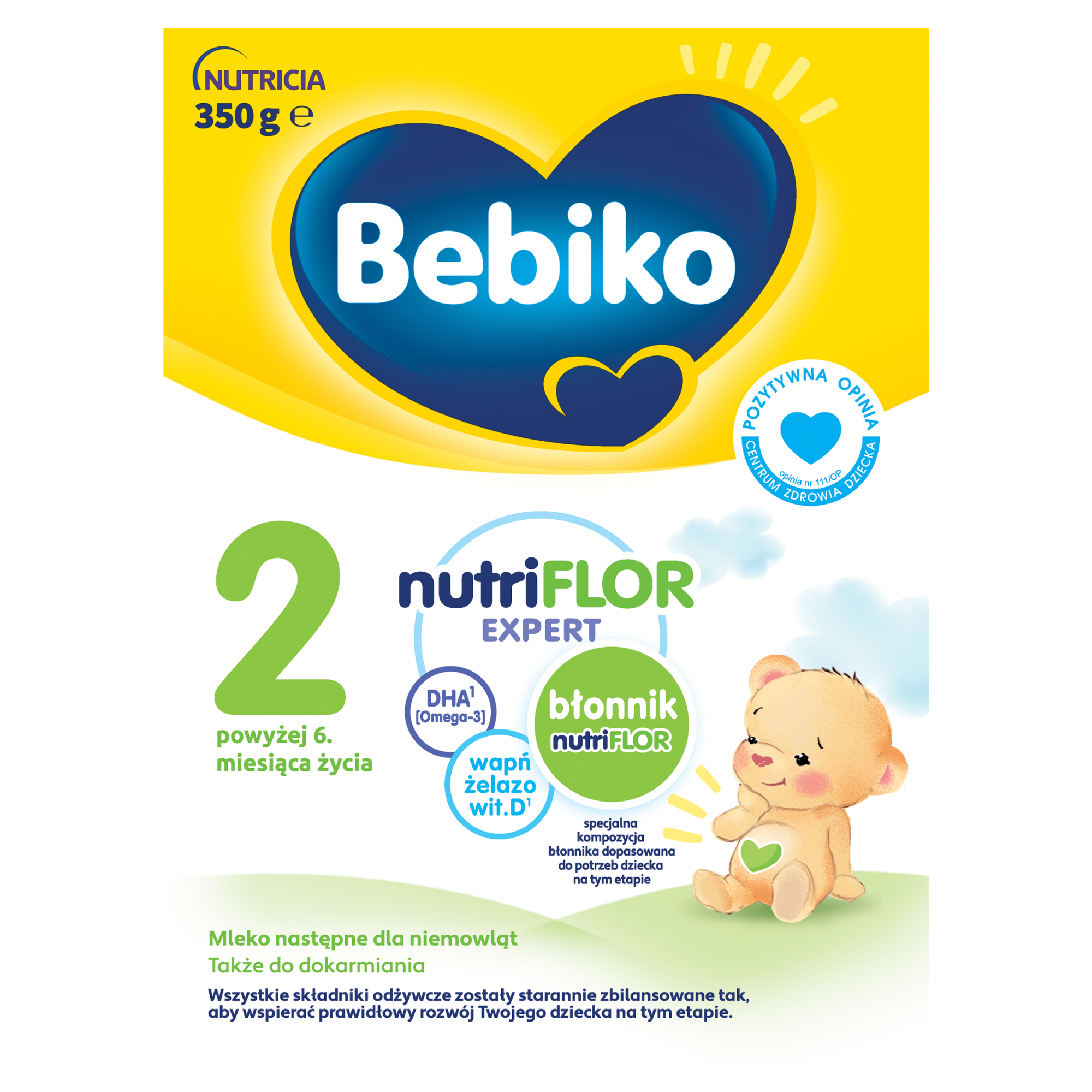 Bebiko 2 Nutriflor Expert mleko następne po 6. miesiącu 350 g zdjęcie