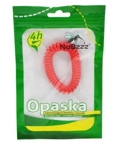 Opaska odstraszająca komary i meszki NB04 1 sztuka zdjęcie