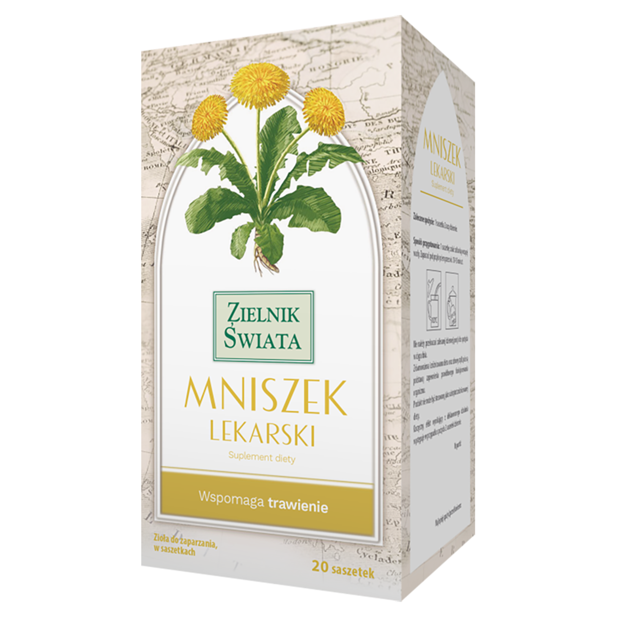 Zielnik Świata Mniszek lekarski 20 saszetek zdjęcie
