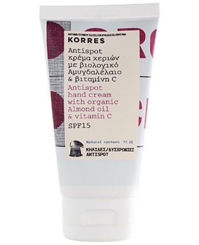 Korres Krem do rąk z organicznym olejkiem migdałowym i witaminą C SPF 15 - 75 ml zdjęcie