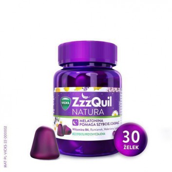 ZzzQuil Natura żelki 30 sztuk