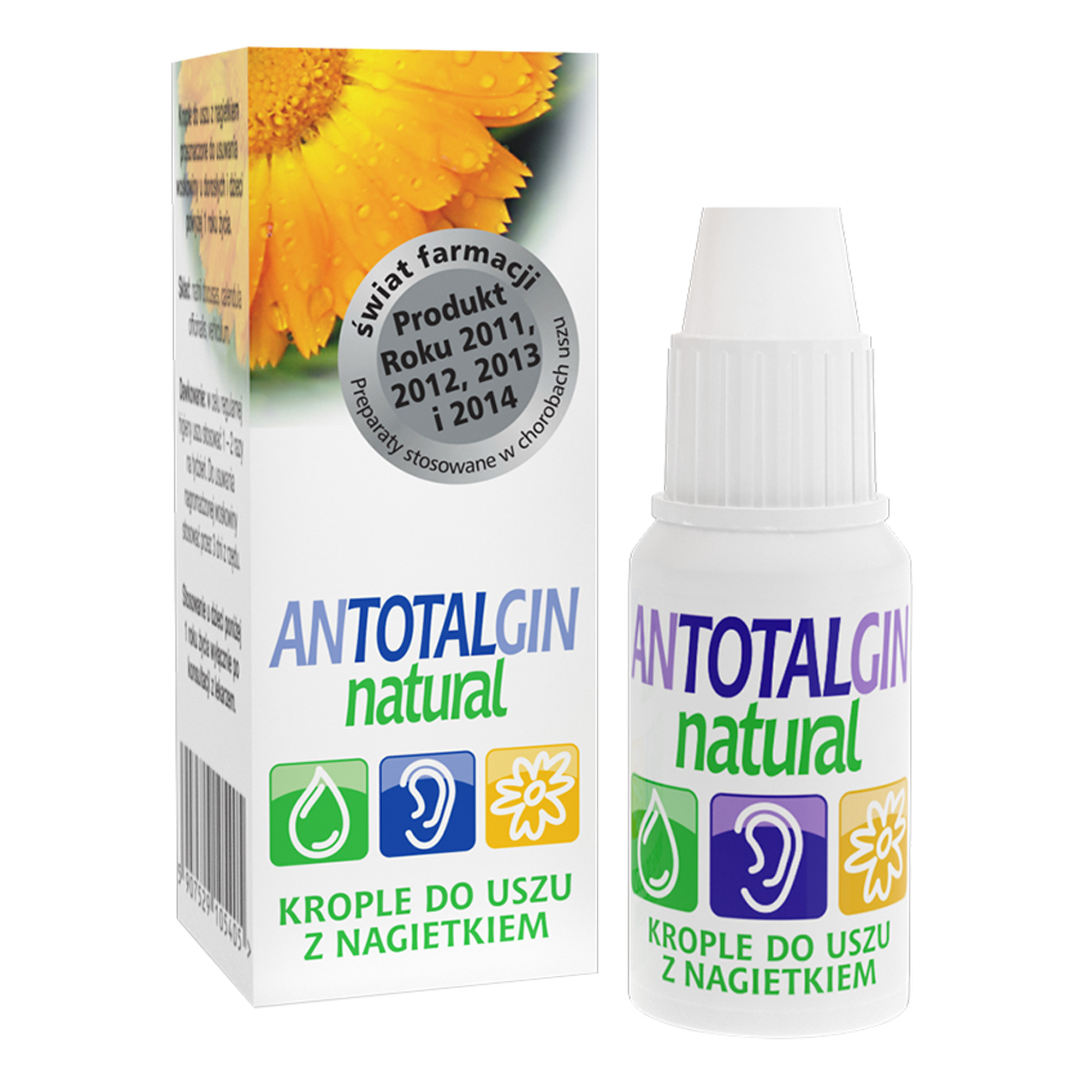 Antotalgin Natural krople do uszu 15 g zdjęcie