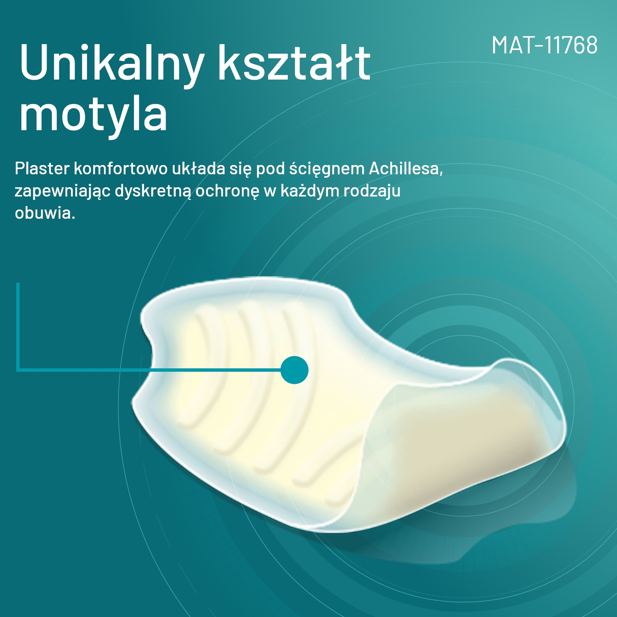 Compeed, plastry na pęcherze na piętę średnie, 5 sztuk
