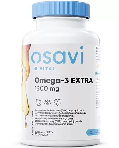 Osavi Omega-3 Extra 1300 mg 60 kapsułek zdjęcie