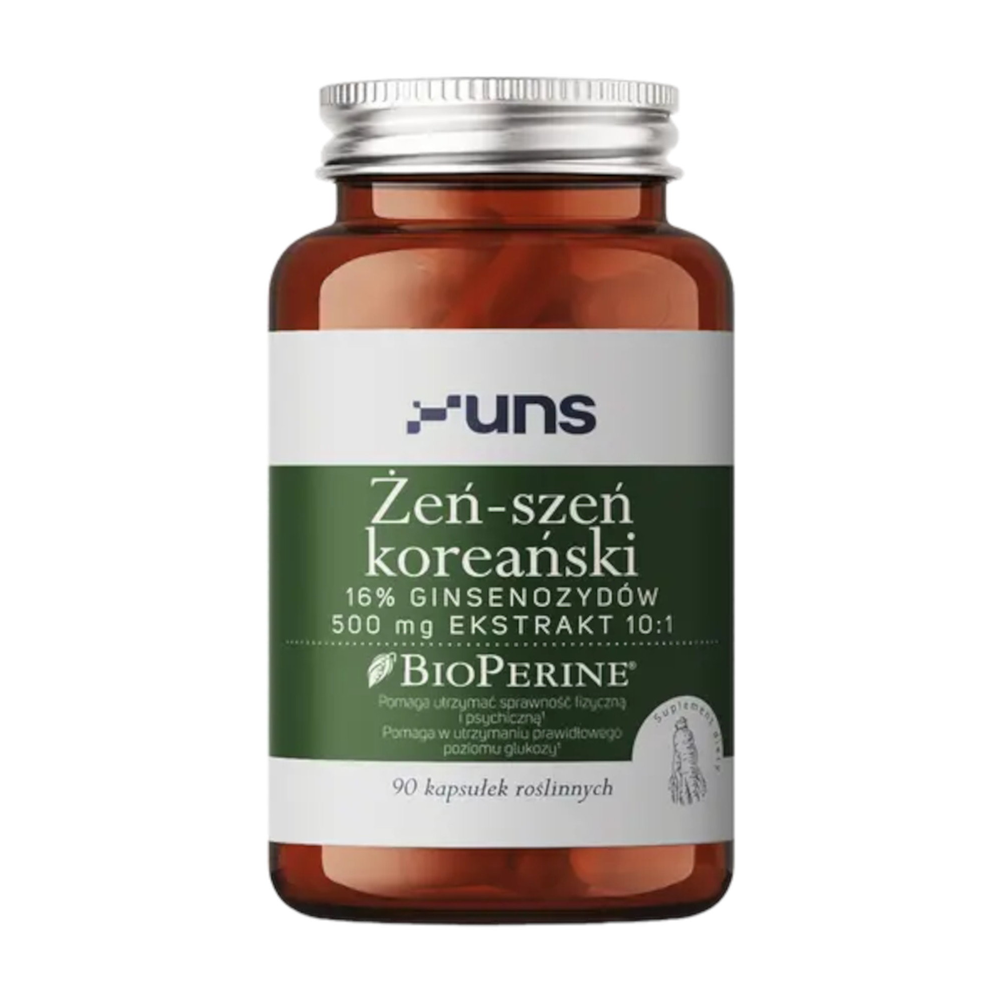 UNS Żeń-Szeń + Bioperine, kapsułki, 90 sztuk zdjęcie