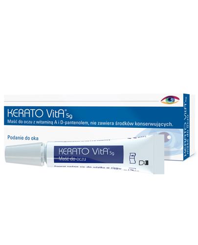 Kerato VitA, maść na podrażnienia i zmęczenie oczu, 5 g zdjęcie