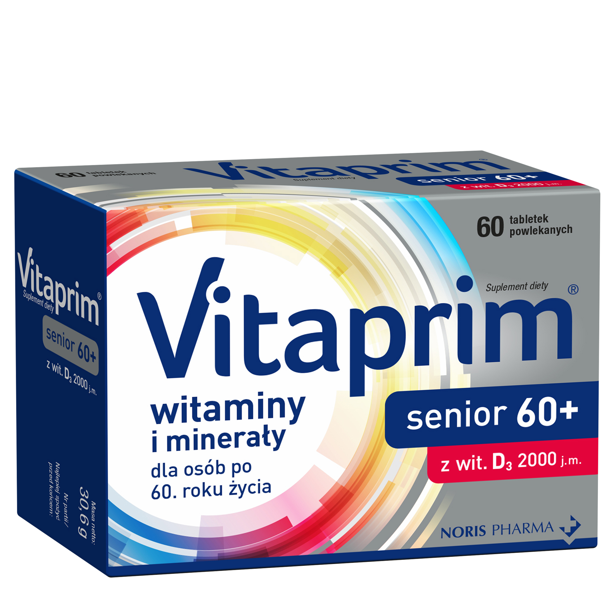 Vitaprim Senior 60 tabletek powlekanych zdjęcie