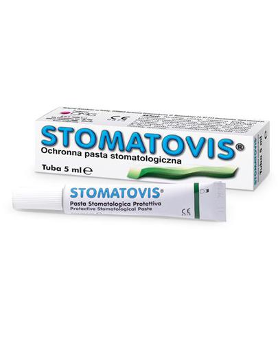 Stomatovis pasta stomatologiczna 5 ml zdjęcie