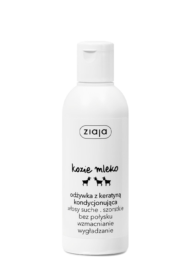 Ziaja Kozie Mleko odżywka do włosów kondycjonująca z keratyną 200 ml zdjęcie