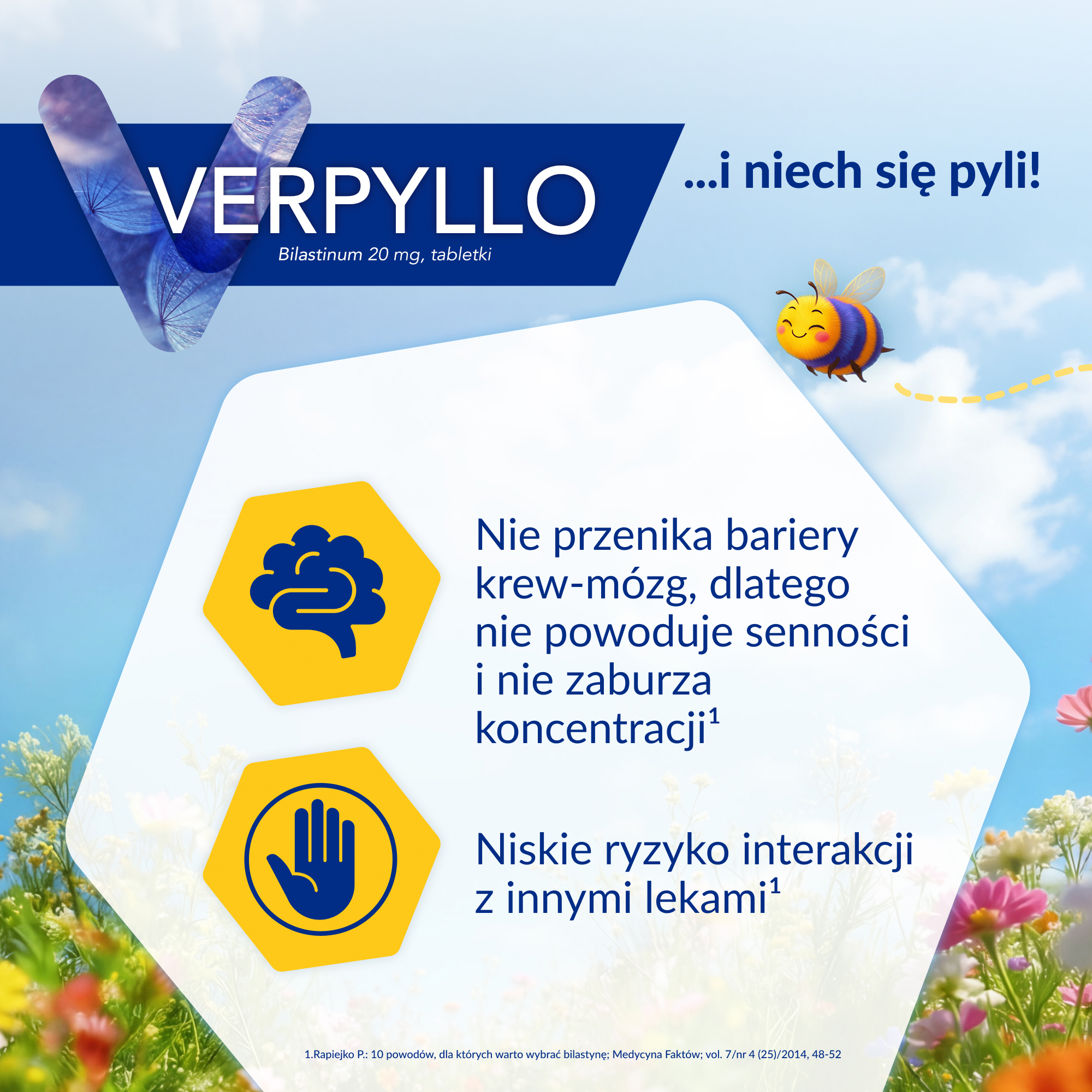 Verpyllo, 20 mg, tabletki, 10 sztuk